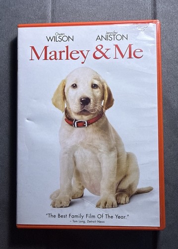 Marley and Me (2008, DVD) Single-Disc Edition Owen Wilson, Jennifer Aniston USED
