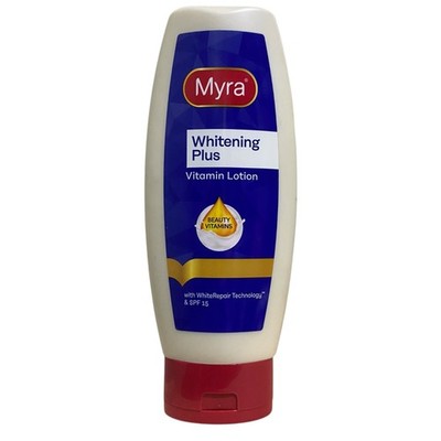 Myra Whitening Plus Vitamin Lotion SPF 15 200ml | Brightening Body Care