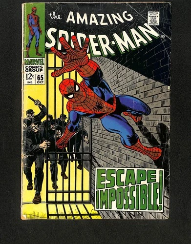 Amazing Spider-Man #65 GD+ 2.5 The Impossible Escape! Foggy Nelson Cameo!