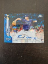 2020 Topps Chrome Sapphire Brendan McKay RC Auto