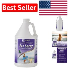 Gentle Emu Oil Spray for Pets - 1 Gallon Leave-In Conditioner for Itchy Coats