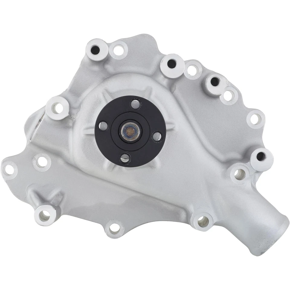 Bomba de agua mecánica de alto flujo de aluminio, apta para Ford 351C/351M/400 Foto 3 de 4