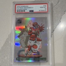 2023 Panini Donruss Downtown! Patrick Mahomes II Chiefs #D-6 PSA 10