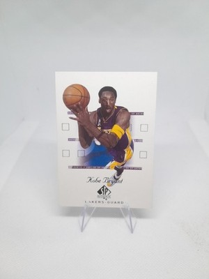 Upper Deck 2001-02 SP Authentic Kobe Bryant #38 Lakers NBA Basketball