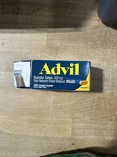 Advil Caplets – 200mg Ibuprofen Pain & Fever Relief, Coated, 100 Ct Exp 12/27