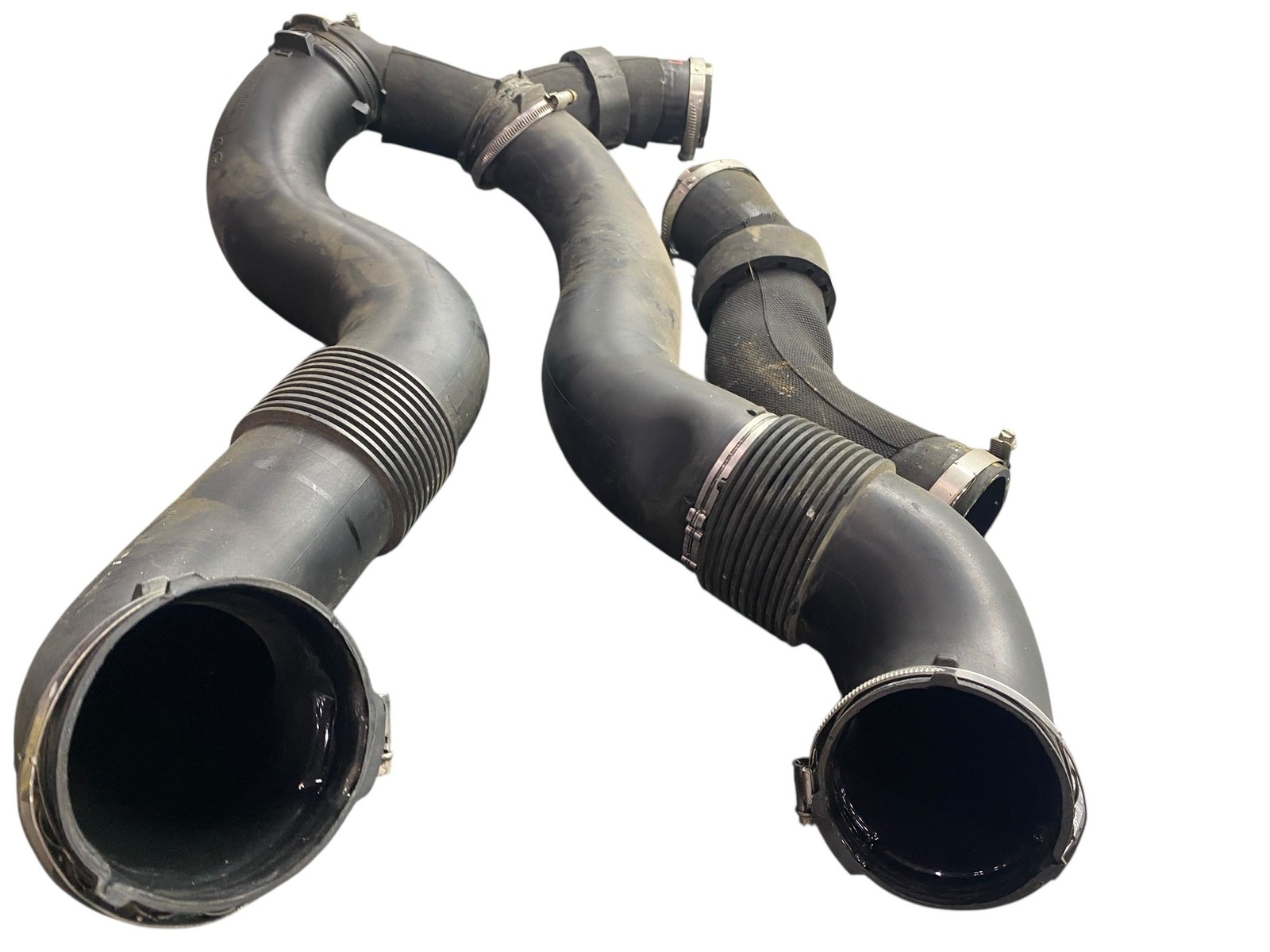 2015-2020 BENTLEY BENTAYGA OEM 6.0L Awd Radiator Intercooler Pipe Set (4) *56K*