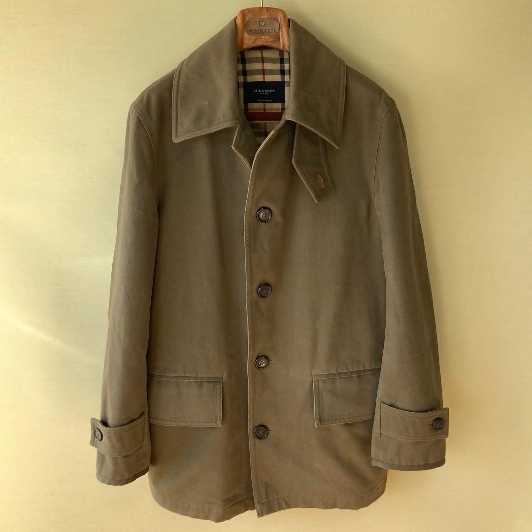Burberry Field Jacket size 46 British cotton olive Vintage rare Men's From Japan thumbnail 12