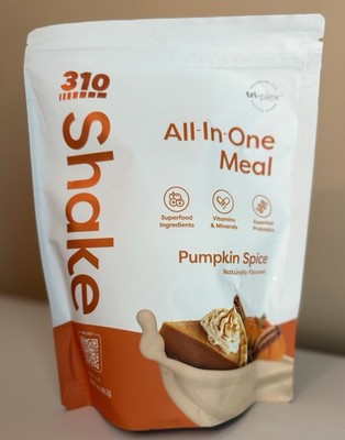 310 NUTRITION PUMPKIN SPICE ALL-IN-ONE MEAL SHAKE (14 SERVINGS) EXP 11/01/2026