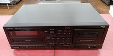 TEAC AD-800 CD Cassette Deck Player Recorder USB Working Japan Missing Knob