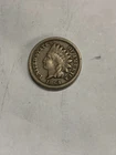 1864 Copper Nickel Indian Head Cent Penny
