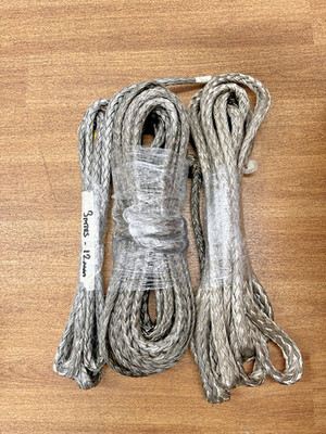 Super 12 HMPE Seil - Konvolut Abschnitte - 12mm Durchmesser Heben, Marine, Schleppen