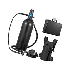 Uimoso Portable 1.9L Mini Scuba Tank with Backpack for Diving, 30-35min Use