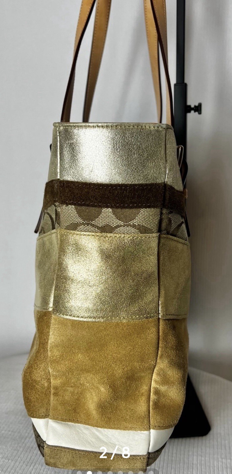 2004 Coach Patchwork Never Carried, Original Pack… - image 2