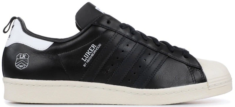 Neighborhood x adidas Superstar 80s Core Black for Sale