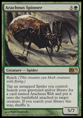 MTG ARACHNUS SPINNER - ARACHNUS SPINNER - M12