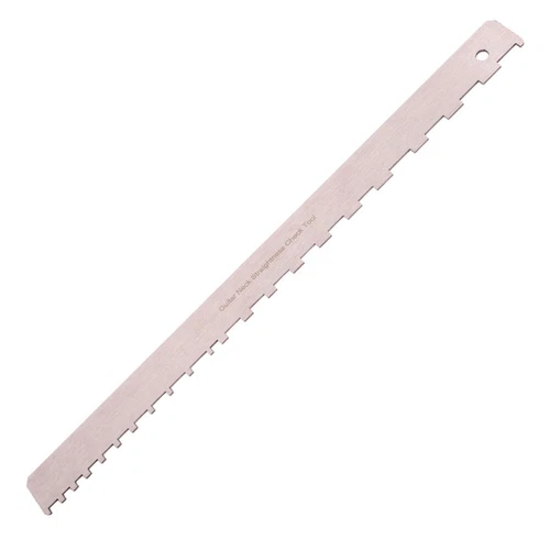  Guitar Neck Measurement Tool Acoustic Relief Gauge Notched Straight Edge