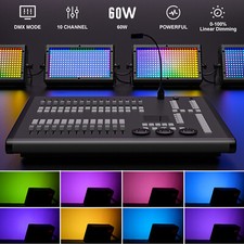 288LEDs Wall Wash Light DMX RGBW Strobe Beam Stage Effect Lighting With Remote