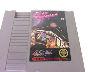 Star Voyager w/ Sleeve CLEANED & TESTED AUTHENTIC NES Nintendo Game Cartridge A