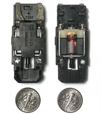 1 MICRO SCALEXTRIC 1/64 HO SLOT CAR Braided Pickup Slot Car NARROW CHASSIS 12V