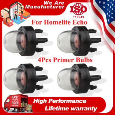 #ad 4X Primer Bulb Pump For Homelite Echo Stihl Poulan McCulloch Husqvarna Chainsaw $6.99