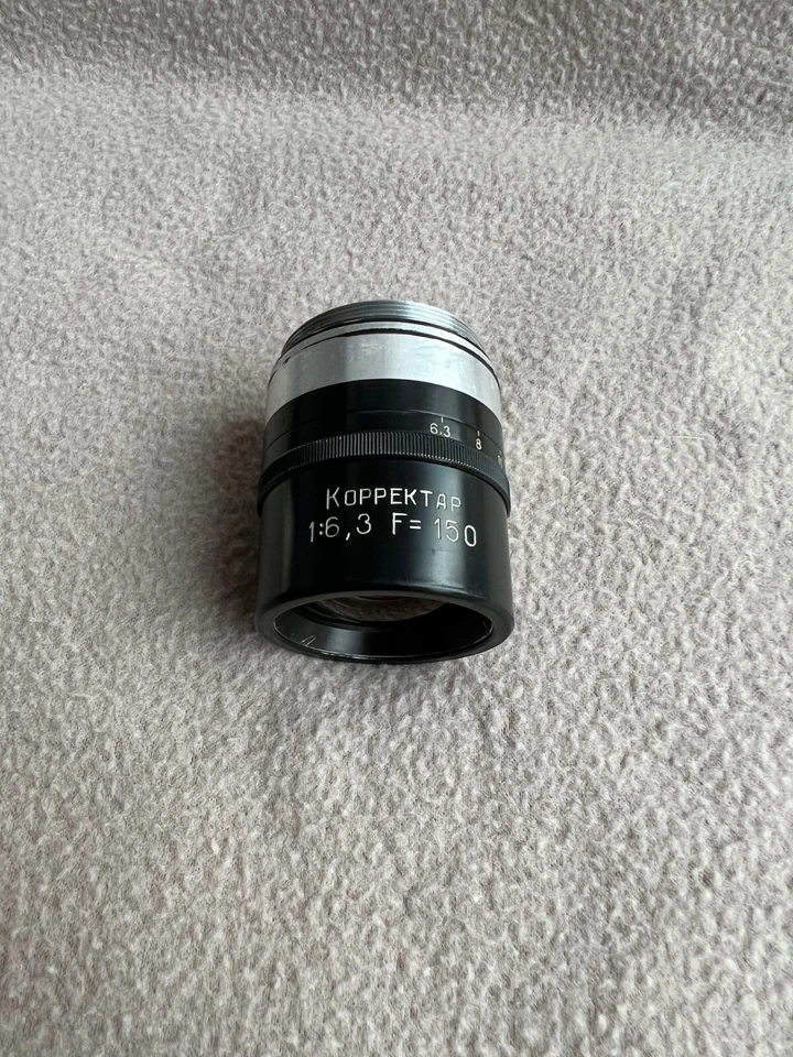 Объектив КОРРЕКТИРУЮЩИЙ (6,3 / 150) КОРРЕКТИРУЮЩИЙ LOMO Mikroplanar крепление M40 - Изображение 2 из 4