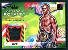 Israel Adesanya 2022 Panini Donruss OCTAGON ROYALTY OR-IAD UFC Card Patch Relic