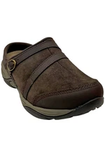 Easy Spirit Women's Equinox Round Toe Slip-on Casual Mules Chocolate