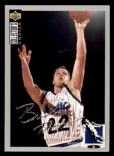 1994 Collector's Choice Brooks Thompson  Silver Signatures  #299 Orlando Magic
