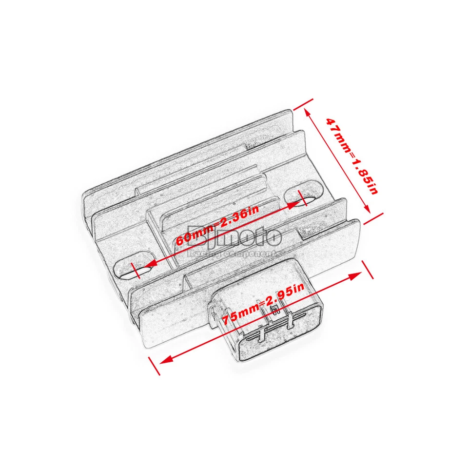 Rectifier Regulator For Husqvarna TE449 / TE511 USA 2013 TXC449 /TXC511 USA 2012 Foto 4 de 4