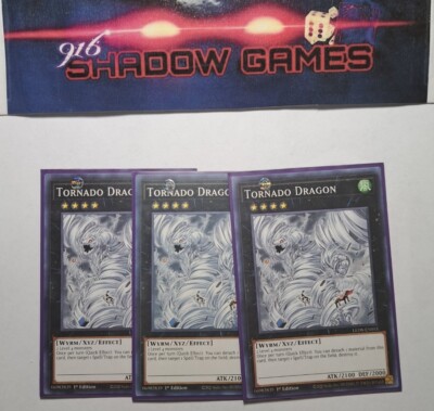 x3 TORNADO DRAGON (LED8-EN055) COMMON 1st Edition