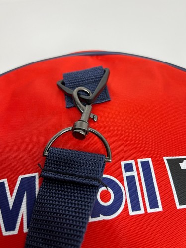 Mobil 1 motor oil duffle bag travel hand shoulder strap adjustable small promo - Bild 6 von 16