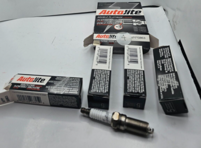 #ad #ad QTY 4 Autolite Double Platinum APP5863 Spark Plug for 19 Buick Regal Sportback $19.99