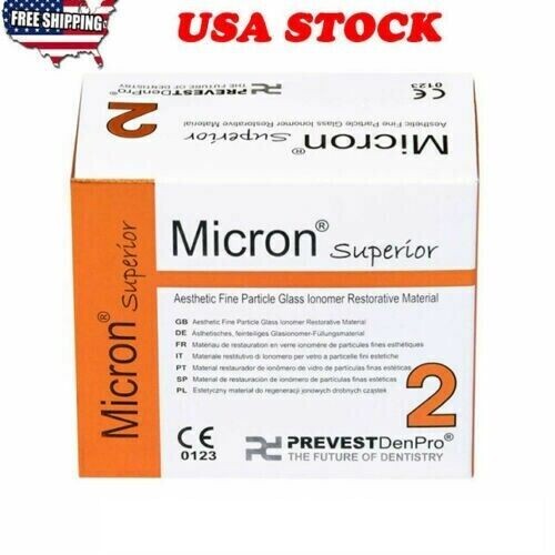 Micron Superior Glass Ionomer Dental Cement Filling Prevest Denpro