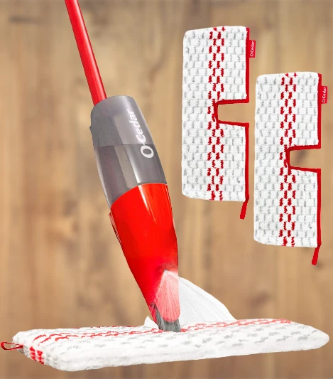 O Cedar ProMist MAX Spray Mop PMM with 2 Extra Refills Red eBay