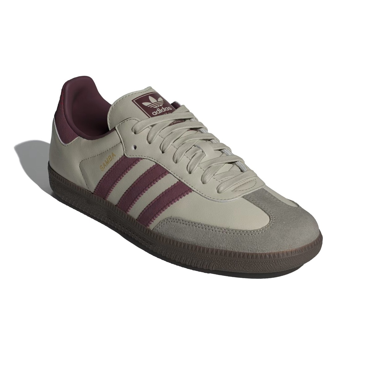 ☆ 送料無料 adidas Originals Samba OG Putty Grey Maroon ☆ Adidas Originals Samba OG (Putty Grey/Maroon/Gold Metallic