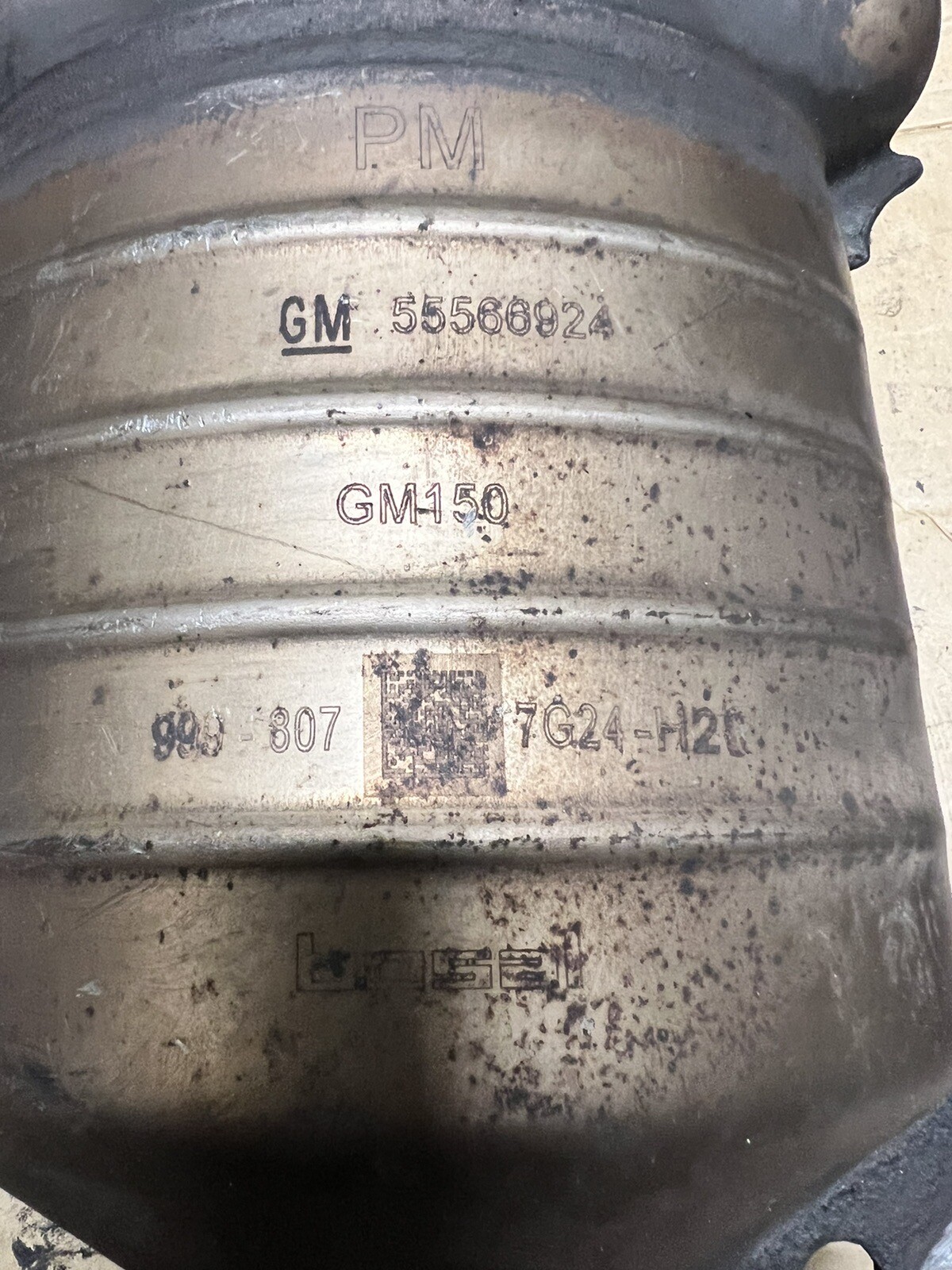 Vauxhall ASTRA J Active Mk6 1.4 Petrol 2012 Catalytic Converter GM  