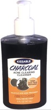 Acne Charcoal Clearing Cleanser-Helps Clear Acne Blemishes-For Oily Skin 5oz-NEW