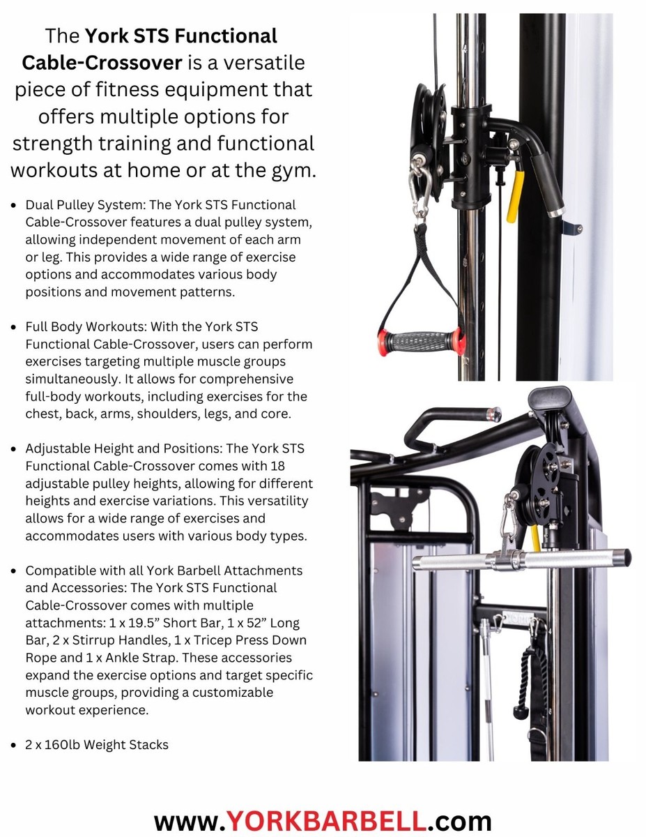 York Barbell STS Functional Cable-Crossover