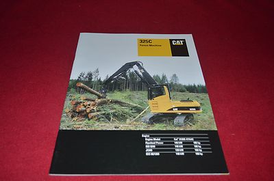 Caterpillar 325c Forest Machine Excavator Dealers Brochure Dcpa6 Ver6 