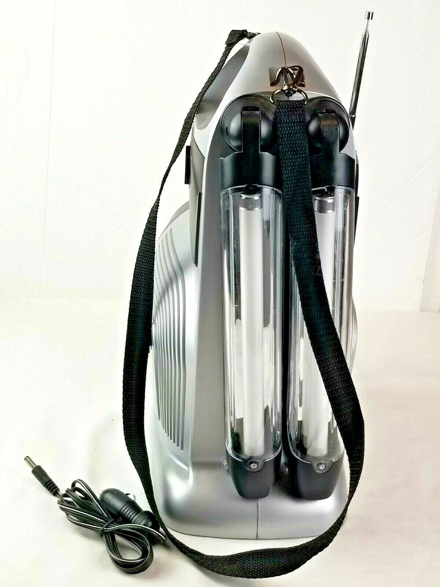 Multi-functional TV/ Lantern/ Radio/ Siren Camping AC/DC Battery