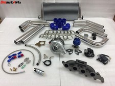 T0304 .63 Turbo Charging Kit For 04-06 Ford Focus Mazda 3 2.0l 2.3l Intercooler