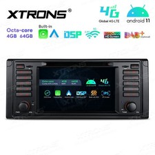 Autoradio Android 11 4/64gb Stereo BMW E39 1995-2003 CarPlay Comandi Volante - Miniatura 3