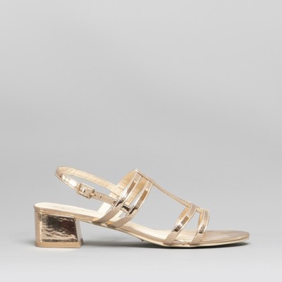 rose gold comfortable heels