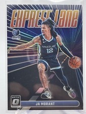 2023-24 Donruss Optic Express Lane Blue Prizm #17 Ja Morant Grizzlies