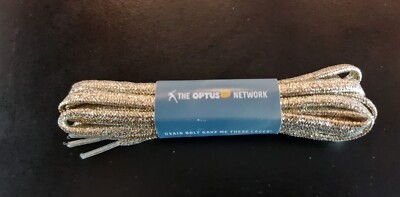 Usain Bolt Promotional Gold Shoelaces -  laces - 2016 - Optus - Australia - RARE