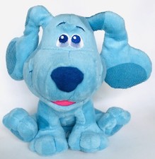 Blues Clues Talking Puppy Dog 7" Plush Stuffed Animal Blue Toy