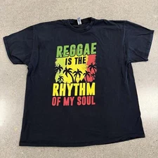 Reggae Rhythm Jamaica T-Shirt 2XL