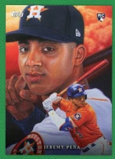 2022 Topps Game Within The Game #16 JEREMY PENA RC by Paul Jennis Houtson Astros