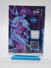 2020 Panini Diamond Kings DK Materials Holo Silver Josh Rojas Rookie RC