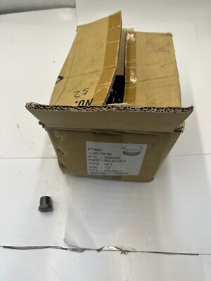 Box of 250 Carbon Steel Hex Head Threaded Plug 1/2'' NPT C3517H-08 A/SA105